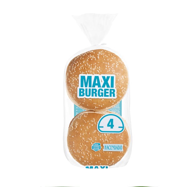 Imagen de Pan maxi hamburguesa Hacendado