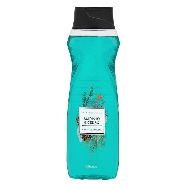 Imagen de Gel de baño marino y cedro Deliplus piel normal