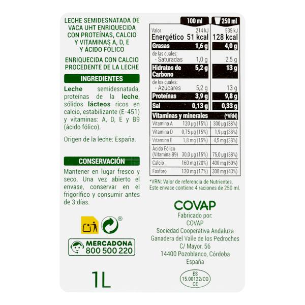 Etiqueta / ingredientes
