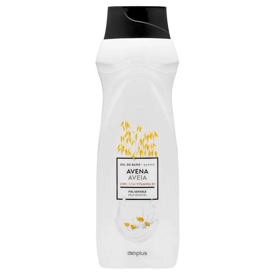 Gel de baño avena Deliplus piel sensible – Mercadona – صورة المنتج