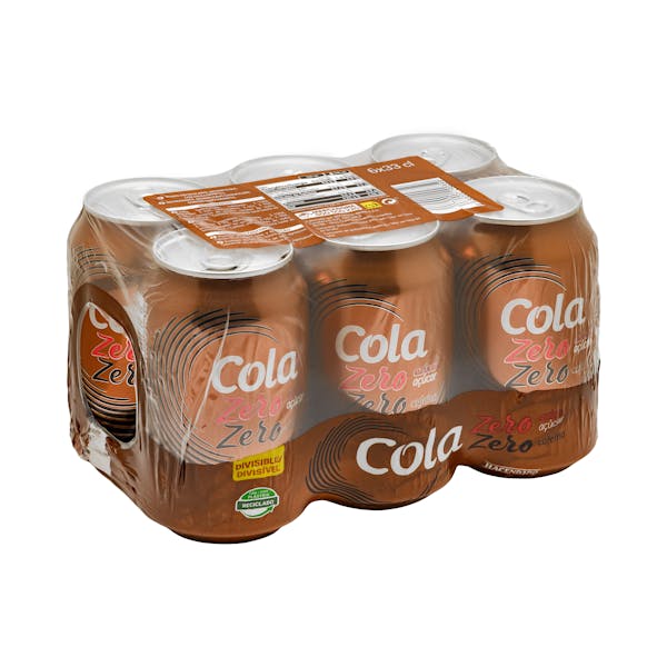 Imagen de Refresco cola Hacendado Zero azúcar Zero cafeína