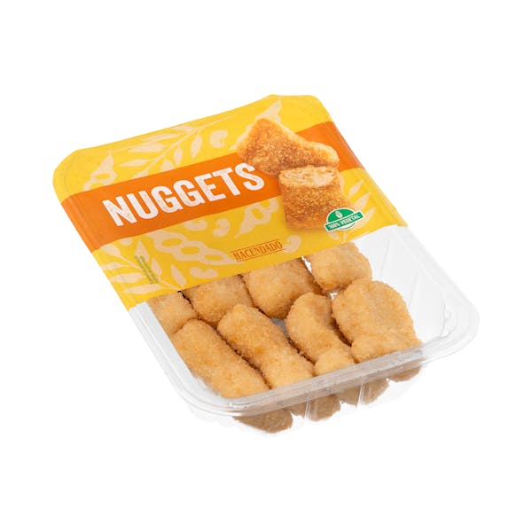 Nuggets vegetales con proteina de soja y guisante Hacendado