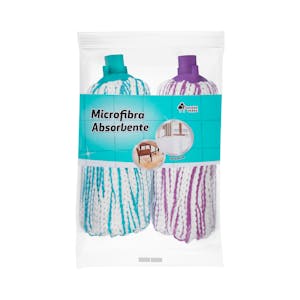 Imagen de Fregona Microfibra Absorbente Bosque Verde