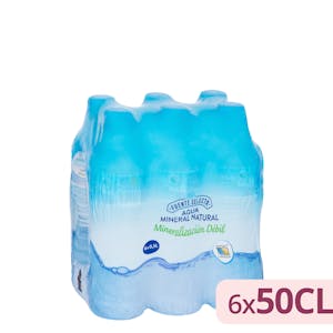 Agua mineral pequeña Fuente Selecta