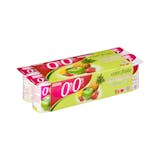 Yogur con fruta Hacendado 0% m.g 0% sin azúcares añadidos