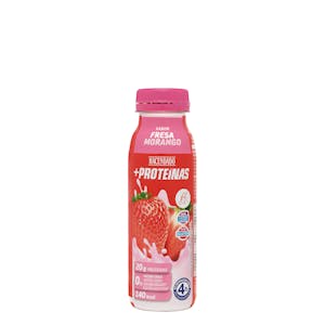 Bebida láctea desnatada sabor fresa +Proteínas Hacendado 0% m.g 20 g proteínas