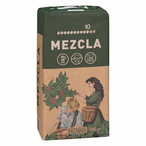 Café molido mezcla Hacendado