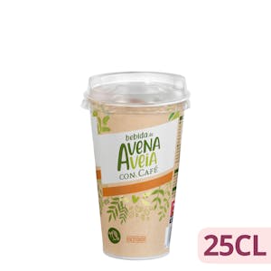 Bebida de avena con café