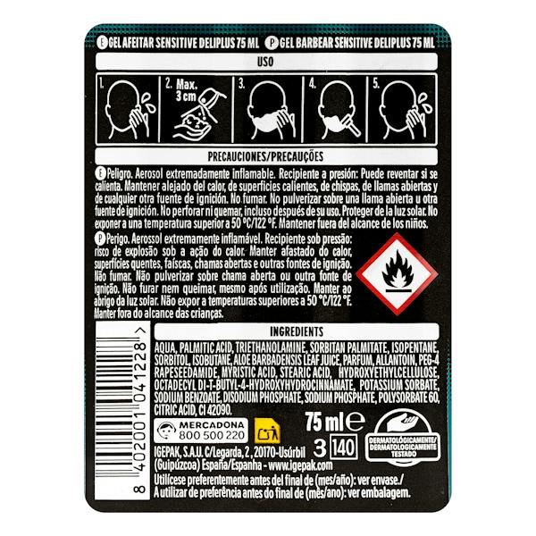 Etiqueta / ingredientes