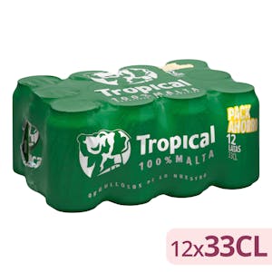 Cerveza 100% malta Tropical