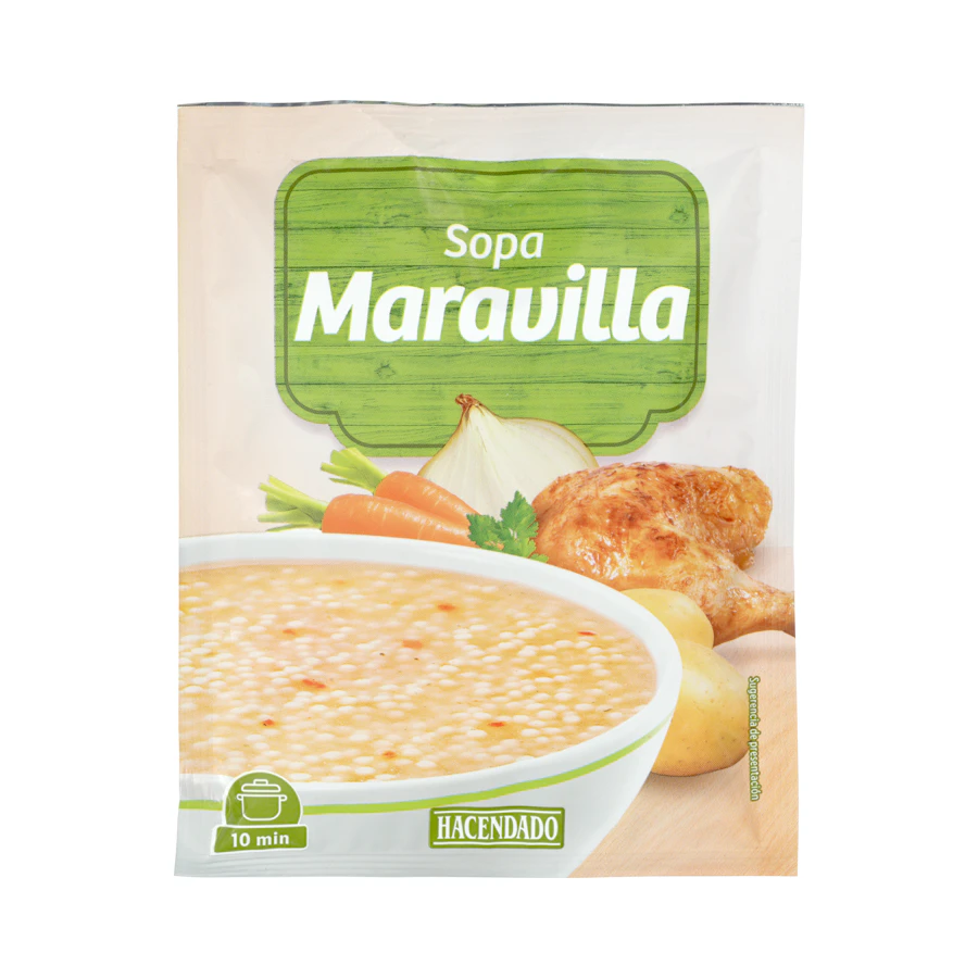 Sopa maravilla Hacendado – Mercadona – صورة المنتج