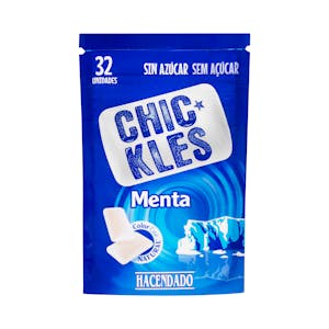 Chicle menta fuerte gragea Hacendado