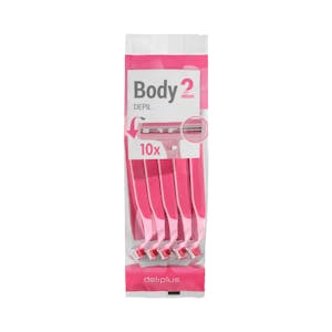 Body 2 blades hair removal razors Deliplus