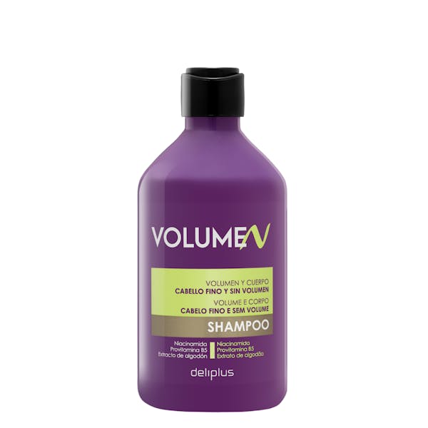 Champú Volumen Deliplus cabello fino y sin volumen