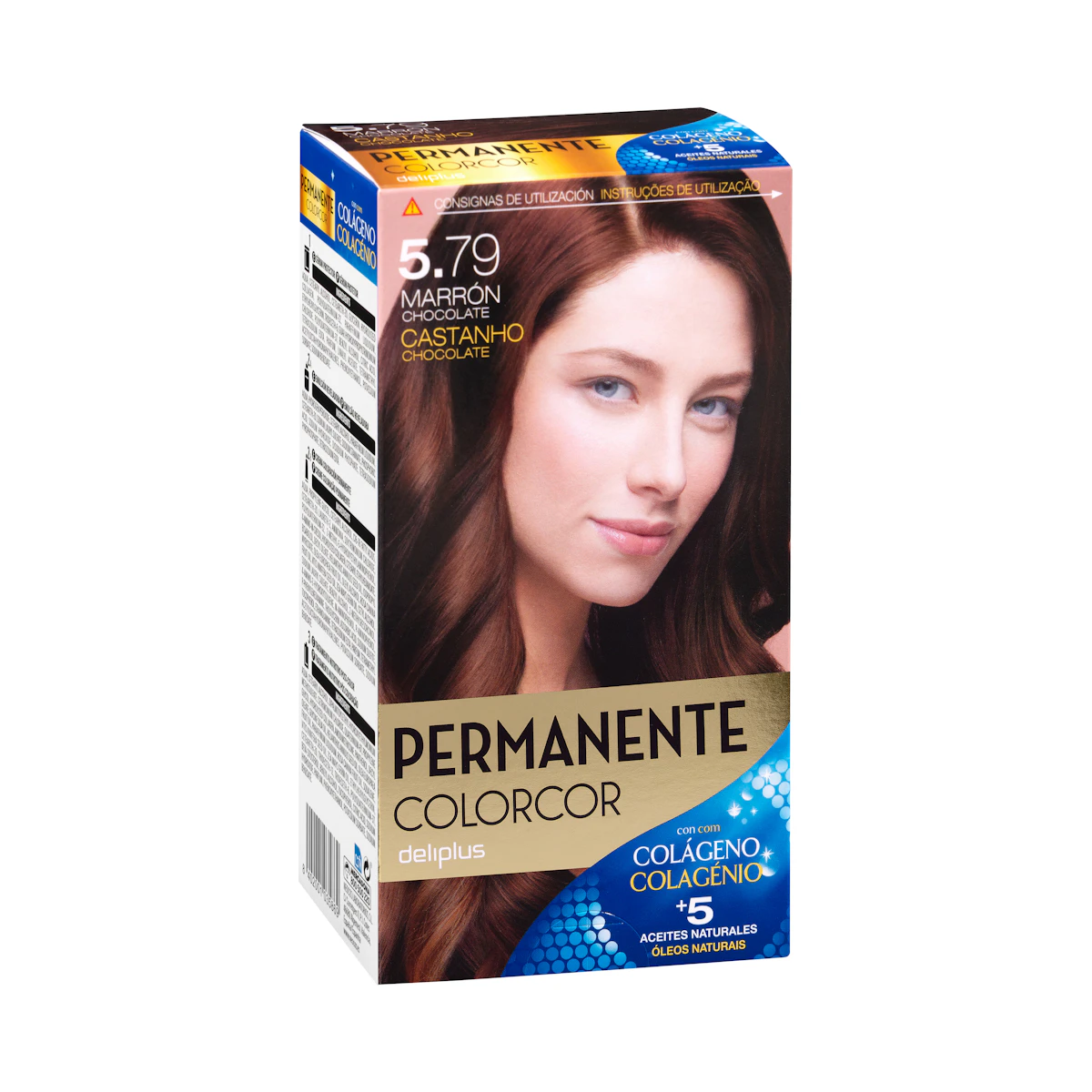Coloración permanente 5.79 marrón chocolate Colorcor – Mercadona – صورة إعلانية للمنتج