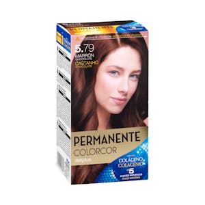 Coloración permanente 5.79 marrón chocolate Colorcor