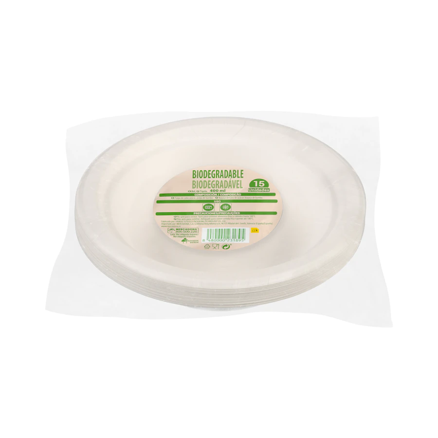 Bol biodegradable Bosque Verde – Mercadona – صورة المنتج