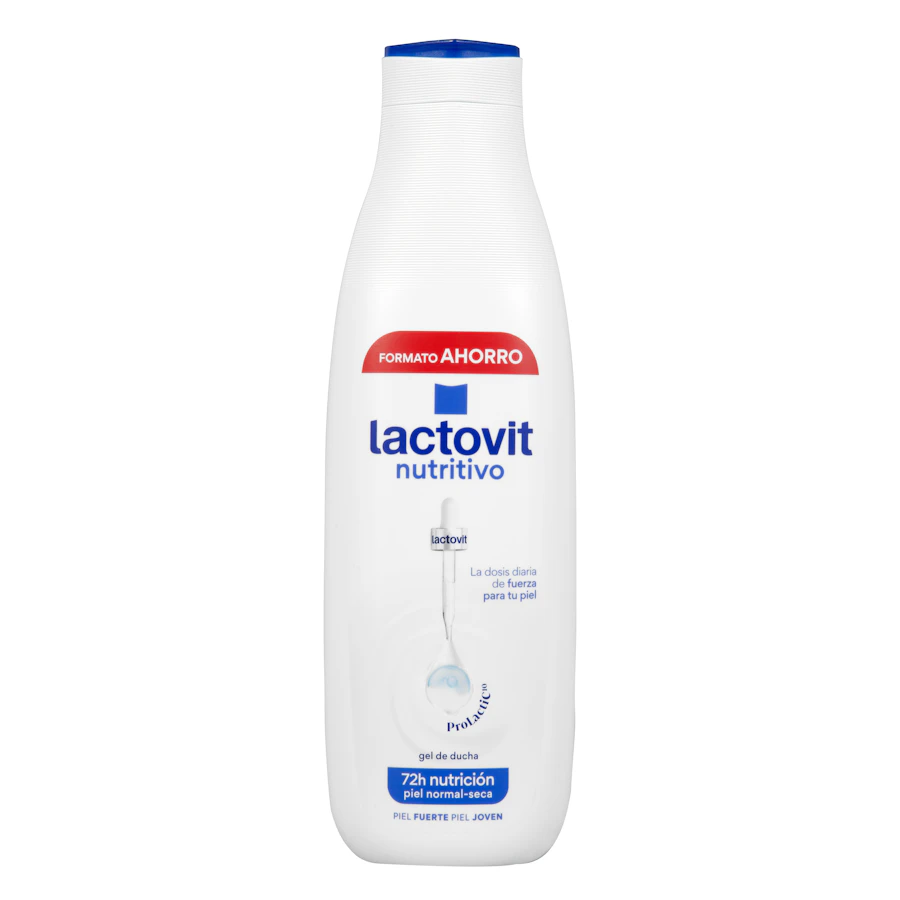 Gel de baño nutritivo Lactovit piel normal y seca – Mercadona – صورة المنتج