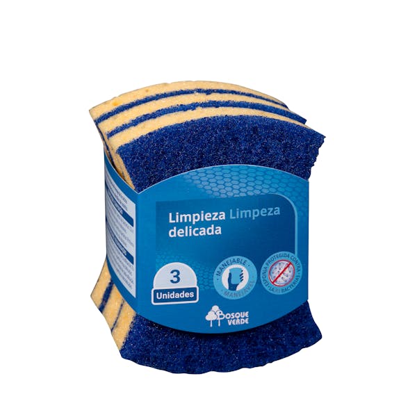 Estropajo limpieza delicada Bosque Verde