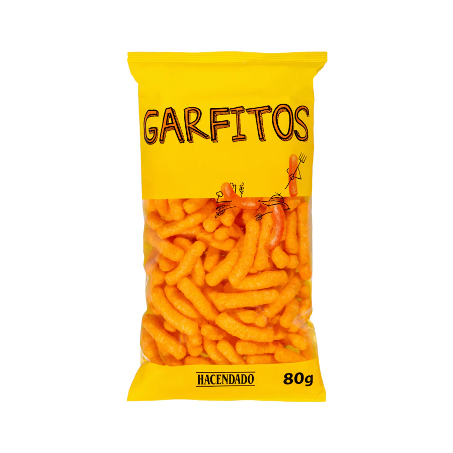 Garfitos de maíz sabor queso Hacendado – Mercadona – صورة المنتج