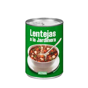 Lentejas a la jardinera Hacendado