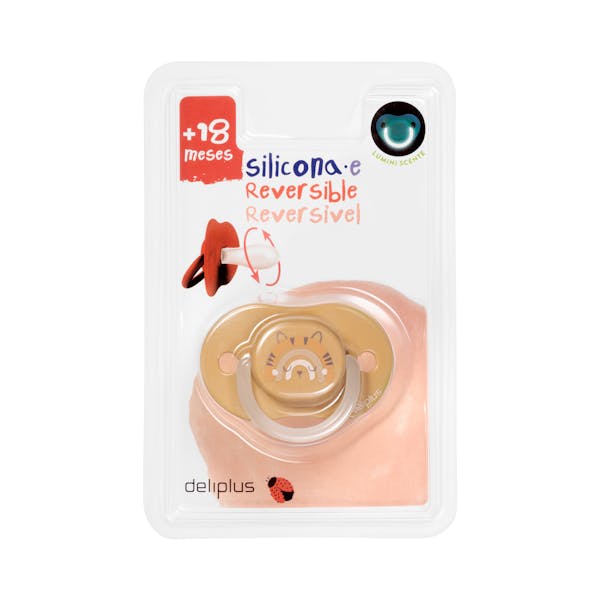 Chupete silicona reversible Deliplus +18 meses