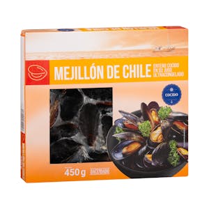 Mejillón de Chile entero cocido Hacendado ultracongelado