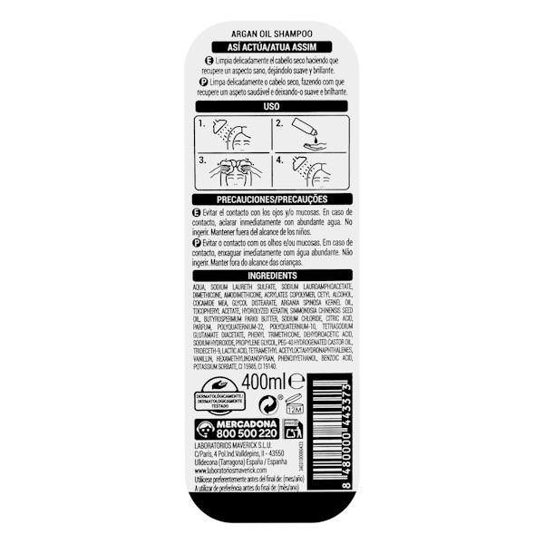 Etiqueta / ingredientes