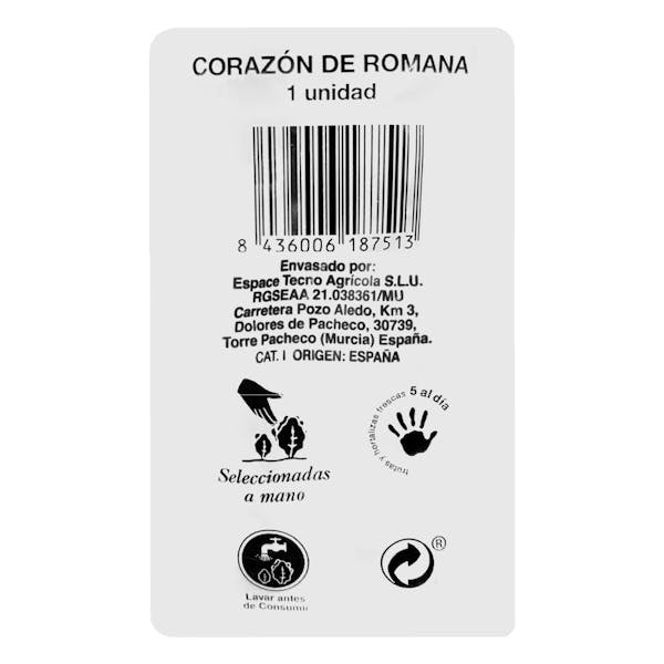 Lechuga corazón romana