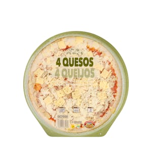 Pizza 4 quesos Hacendado
