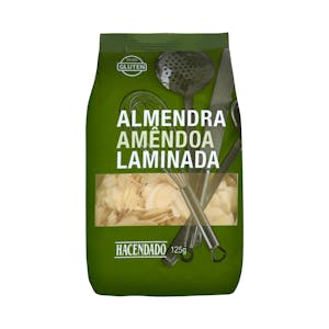 Almendra Laminada Hacendado 0.125 KG