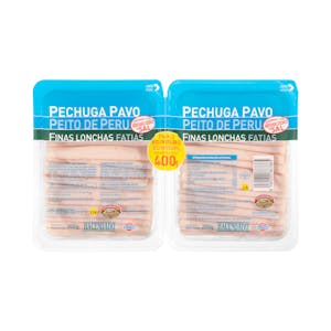 Pechuga de pavo bajo en sal Hacendado finas lonchas