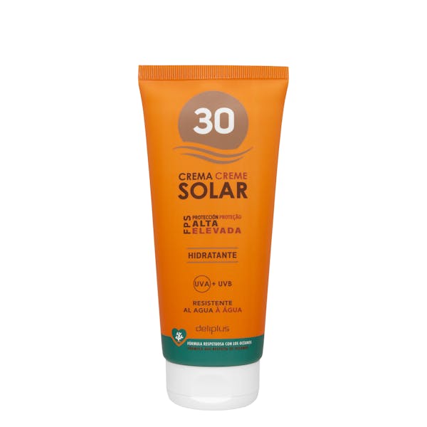 Crema protección solar Deliplus FPS 30