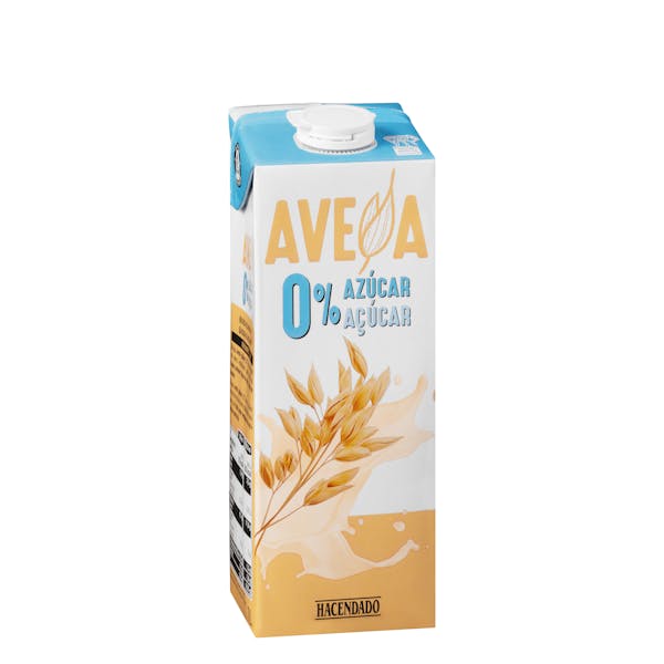 Bebida de avena Hacendado 0% azúcar