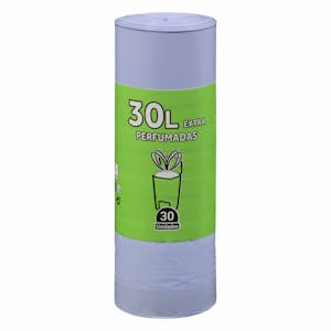 Bolsas de basura extra perfumadas Bosque Verde 30L cubo mediano