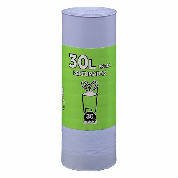 Imagen de Bolsas de basura extra perfumadas Bosque Verde 30L cubo mediano