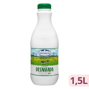 Leche desnatada Asturiana