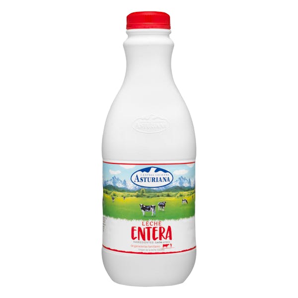 Leche entera Asturiana