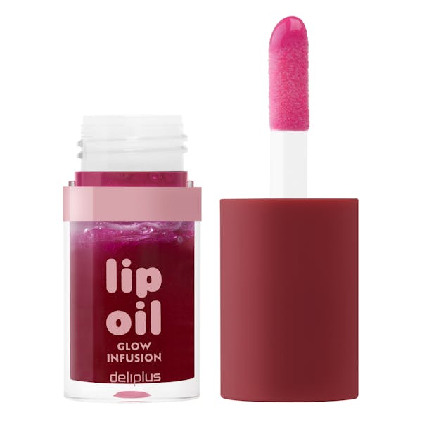 Aceite labial Lip Oil glow infusion Deliplus 02 cherry
