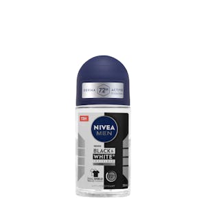 Invisible Black & White antiperspirant roll-on deodorant Nivea Men