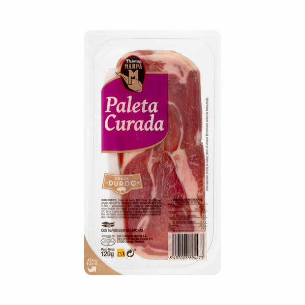 Imagen de Paleta curada lonchas Paletas Marpa