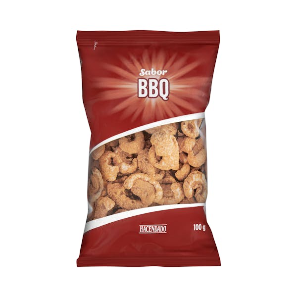 Imagen de Cortezas de cerdo fritas sabor barbacoa Hacendado