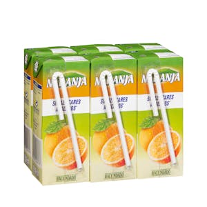 Bebida de naranja Hacendado sin azúcares añadidos