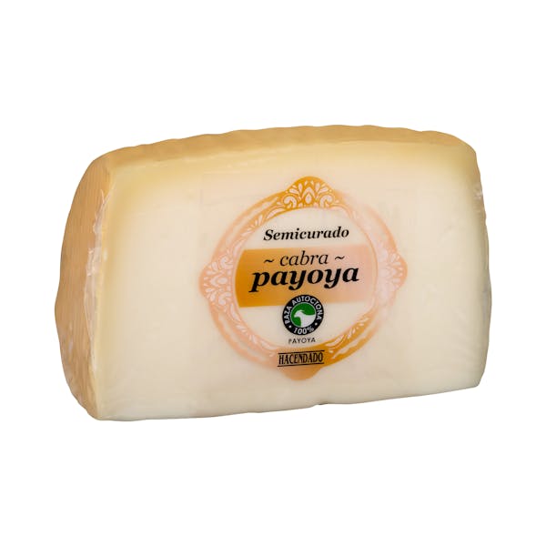 Queso semicurado de cabra Payoya Hacendado