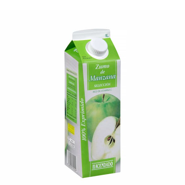 Zumo de manzana selección Hacendado