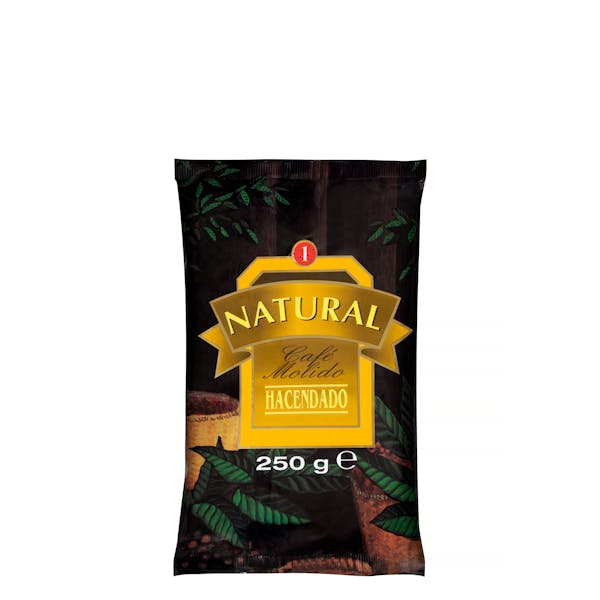 Café molido natural Hacendado