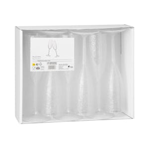 Imagen de Copas cava de plástico brillo Bosque Verde