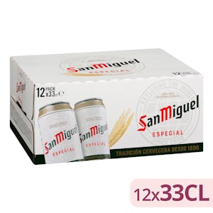 Cerveza especial San Miguel