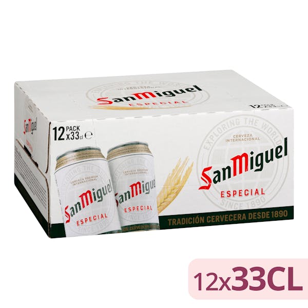 Cerveza especial San Miguel