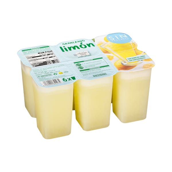 Imagen de Granizado de limón Hacendado sin azúcares añadidos